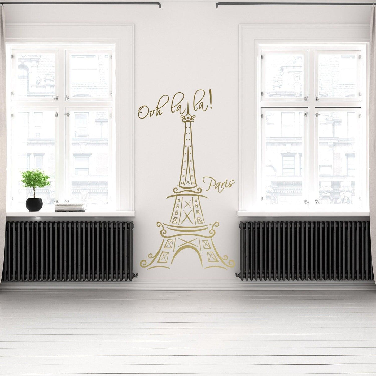 Eiffel Tower Wall Stickers - Paris Vinyl Decal - Decords