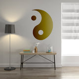 Yang Yin Wall Sticker Vinyl Decal - Yoga Window Art Ying Mandala Symbol Gift