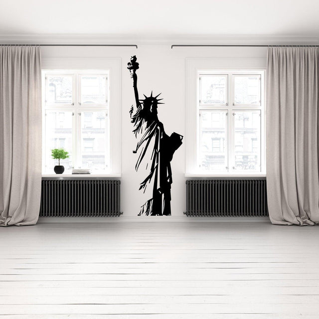 Statue Of Liberty Sticker - NY Usa Lady Art Decal - Decords