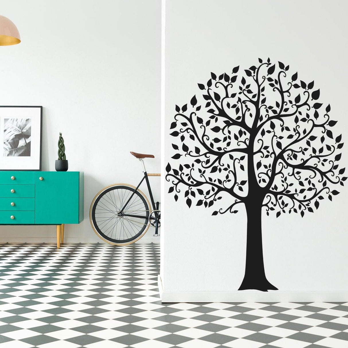 Tree Sticker Decal - Wall Birch Art Vinyl Nursery Stickers