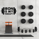 Bodybuilding Wall Gym Vinyl Sticker - Fitness Decor Workout Decal