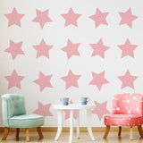 40x Star Stickers - Baby Shower Decor Set Vinyl Wall Twinkle Decal
