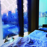 Frosted Door Film Privacy Vinyl Decal - Etched Glass Etch Cling For Bedroom