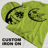 Custom Iron On Transfer Heat Vinyl T Shirt - Diy Cut Image Design Silhouette Decal For Tshirt