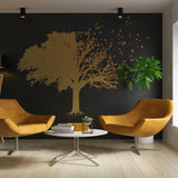 Tree Wall Decal Decor - Birds Leaf Branches Bedroom Living Room Decals