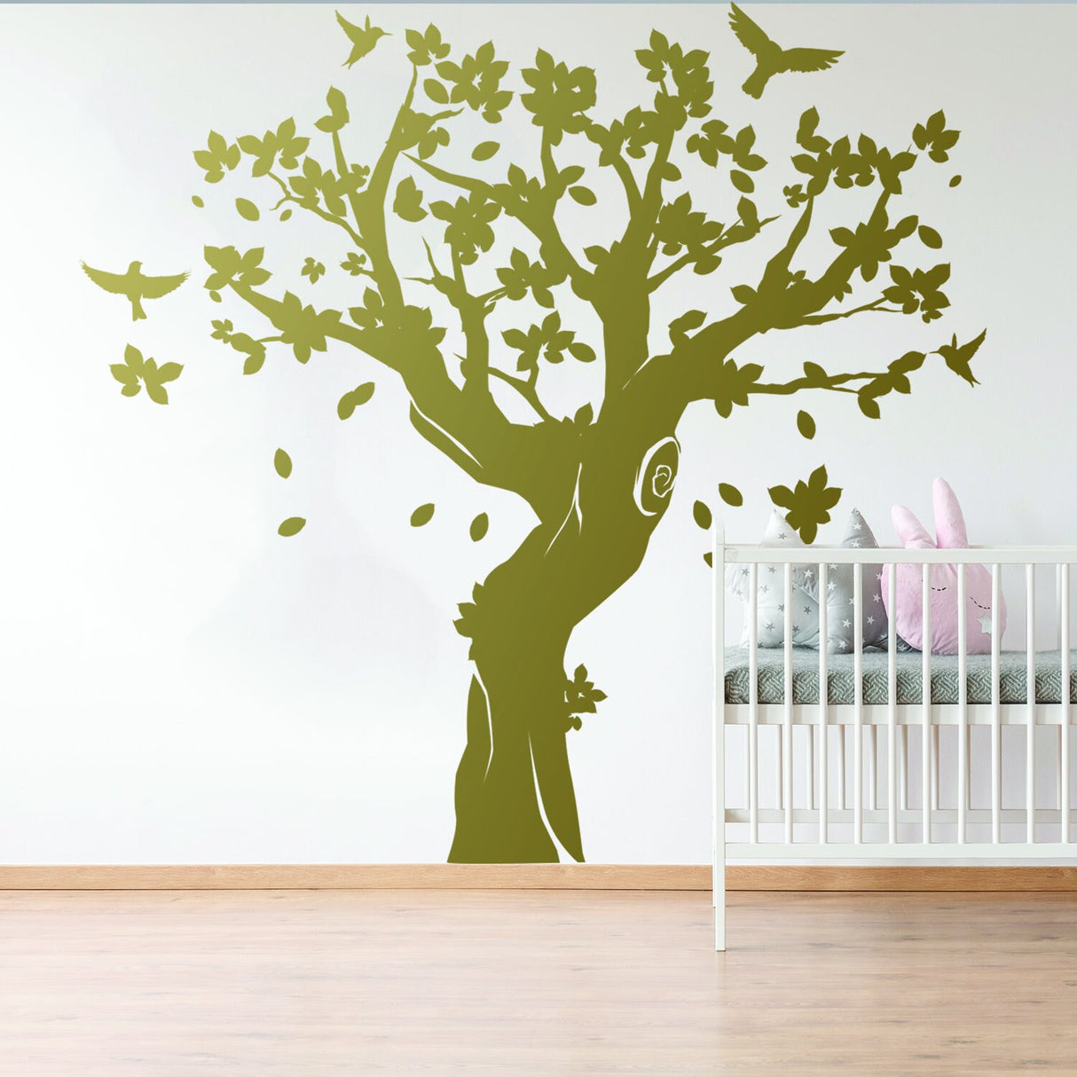 Tree Wall Decal Decor - Large Art Vinyl Sticker For Nursery Kids Room