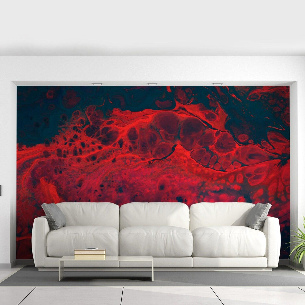 Marble Vinyl Wallpaper Sticker - Peel Stick Wall Paper Wrap Decal