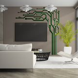 TV Wall Decor Art Vinyl Decals - Decorative Stickers For Living Room