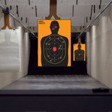 Range Shooting Targets Practice For Gun Rifle Pistol Airsoft Handgun - Large Outdoor Human Silhouette Paper Shoot Set