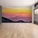 Päikeseloojangu tapeetkleebised – Peel Stick Nature Photo isekleepuv seinamaalingu kleebis