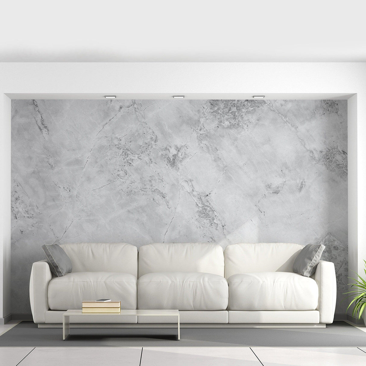 Marble Vinyl Wallpaper Sticker - Peel Stick Wall Paper Wrap Decal