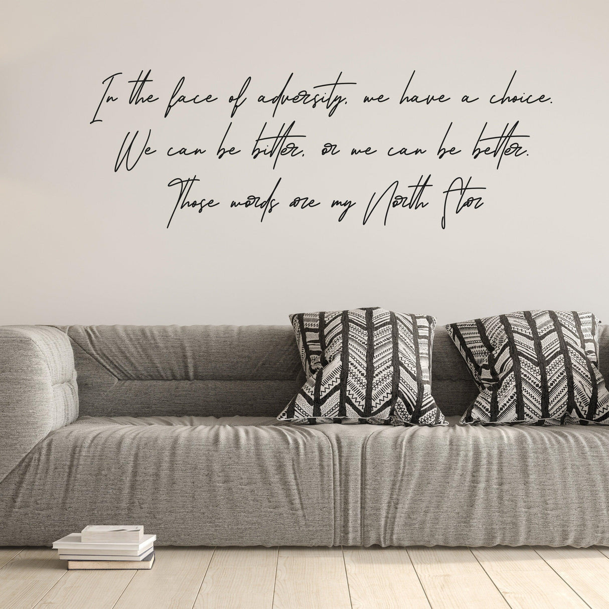 Lockdown Positive Quote Sticker - Inspirational Wall Decor Vinyl Decal For Adult - Decords