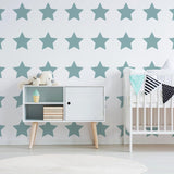 40x Stars Decor Wall Decals For Nursery - Removable Star Vinyl Room Stickers - Decords