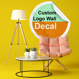 Custom Wall Decal Logo - Create Personalized Business Customized Sticker