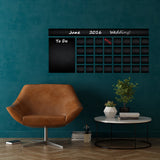 Wall Weekly Planner Sticker Monthly Blackboard Decal