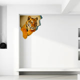 3D tiigri kleebis – tiigri illuminaatori kaunistuse seinakleebis magamistoas