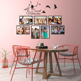 Picture Frames Family Wall Decal - Photo Quote Saying Vinyl Sticker For Room Decor - Decords