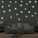 850 pcs Glow In The Dark Stars Stickers - The Star Glowing Ceiling Decals For Wall Room Kids  Decor