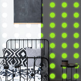 40x Glow In Dark Dots Wall Stickers - Luminous Ceiling Sticker Decals