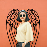 Angel Wings Wall Decor - Angels Wing Art Vinyl Decal