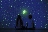 The Glowing Moon Decal - Glow In The Dark Stars Stickers