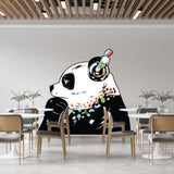 Panda seinakleebis – Panda peakleebis