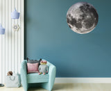 Full Moon Wall Sticker - Moon Back Phase Decal