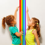 Rainbow Border Sticker -  Ranbows Theme Stick Stripe Tape Decor