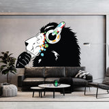 Lion Wall Sticker - Lions Head Decal - Decords