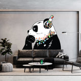 Panda Wall Sticker - Pandas Head Decal