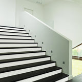 White Self-adhesive Stairs Risers Stickers