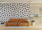 250x Polka Dots Wall Decal - Irregular Modern Dot Stickers - Decords