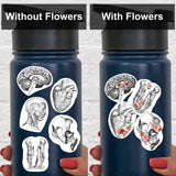 Anatomy Stickers for Hydroflask - Anatomical Decals for Science Lovers and Medical Students