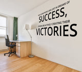 Inspirational Home Office Decor Wall Art Decal - Small Bossiness Motivational Saying Stickers