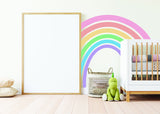 Charming Boho Style Rainbow Wall Sticker - Nursery Room Cute Decal Decor