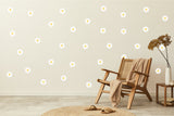 Daisy Flower Wall Decals - Peel and Stick Whimsical Blooms Decorative Stickers
