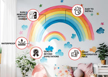 Load image into Gallery viewer, Delight Sky Whimsical Wall Stickers - Artistic Adhesive Mural Decor Decals
