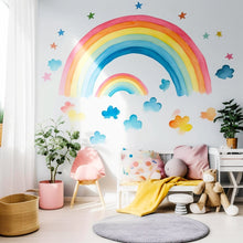 Load image into Gallery viewer, Delight Sky Whimsical Wall Stickers - Artistic Adhesive Mural Decor Decals
