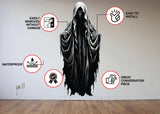 Halloween Haunting Ghoul Wall Art Decal - Shadow Human Monster Sticker - Decords