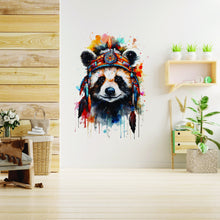 Load image into Gallery viewer, Panda-themed Wall Sticker, Removable Paradise Panda Decal for Wall Decor
