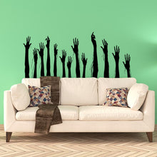 Load image into Gallery viewer, Zombie Hands Collection: Spooky Ghoul Window Decals &amp; Creepy Hand Decorations
