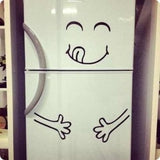 Kitchen Fridge Door Vinyl Cute Sticker - The Funny Die Cut Set Art Food Refrigerator Freezer Decal