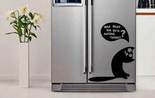 Load image into Gallery viewer, Kitchen Fridge Fun Vinyl Sticker - Whimsical Die Cut Set for Food Refrigerator Door - Decords
