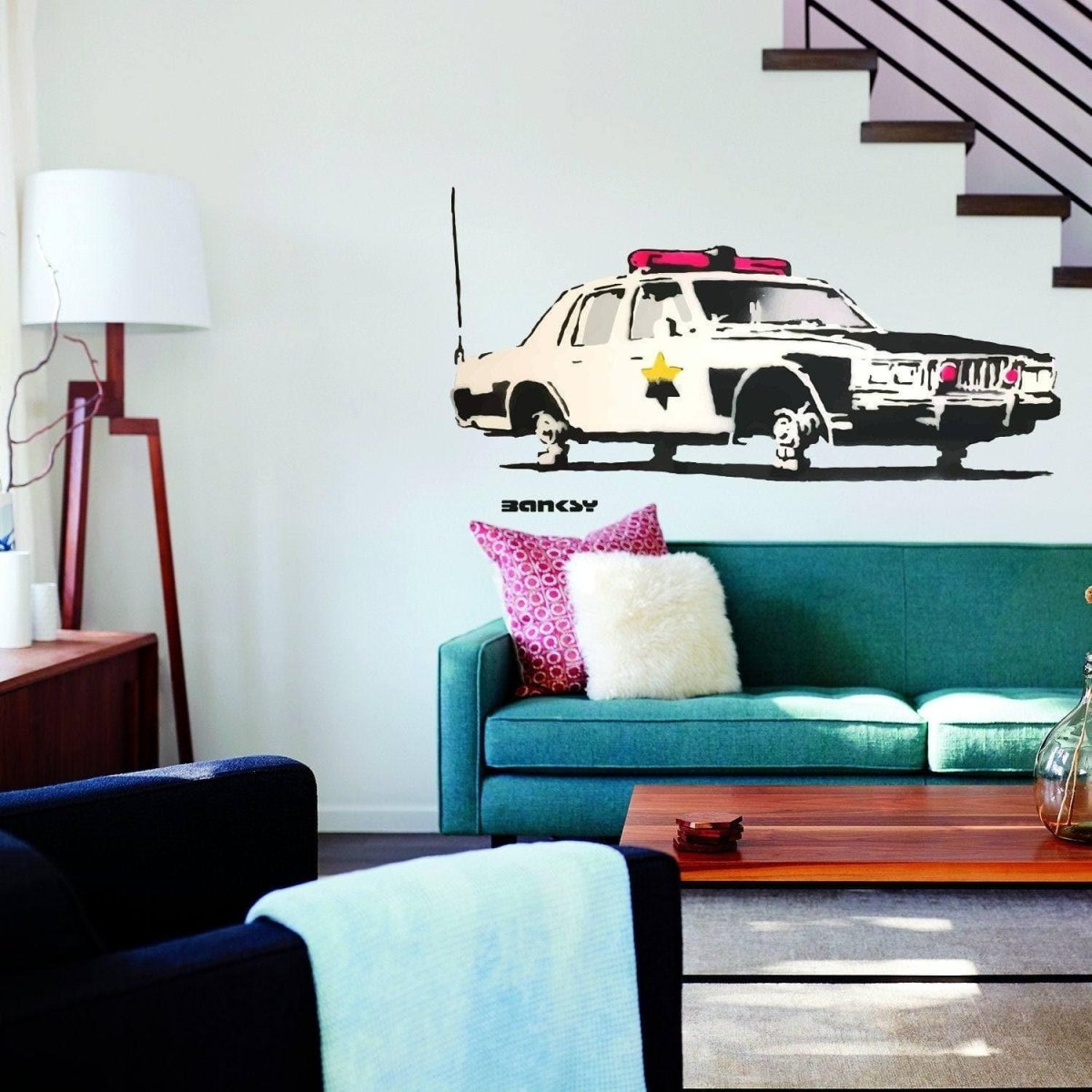 Law Enforcement Vehicle Wall Decal - Decords