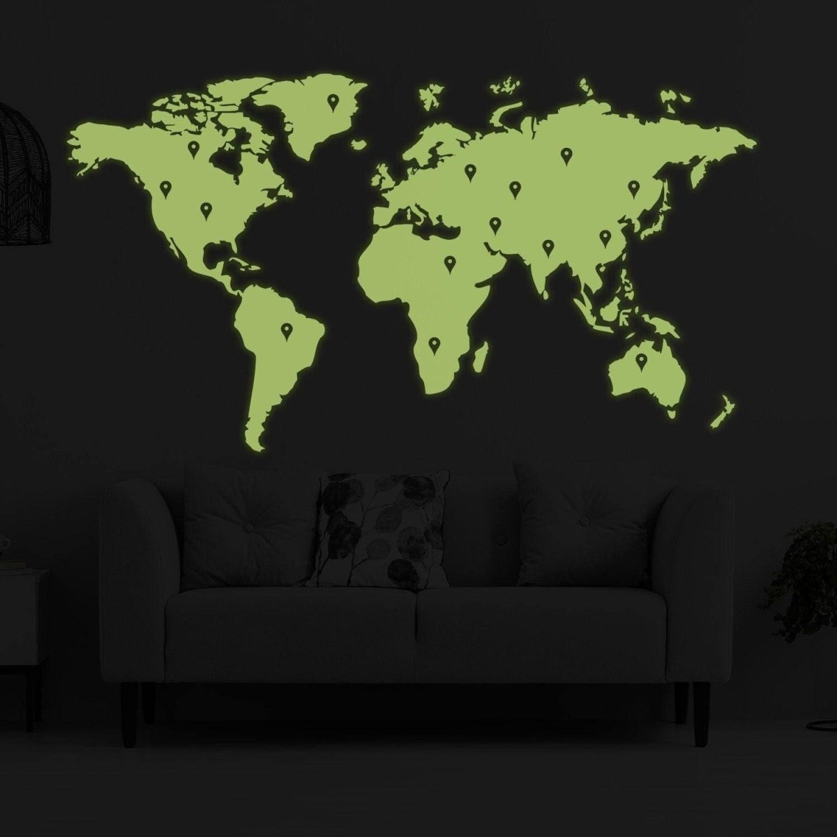 Luminescent Earthscape Wall Decal - Decords