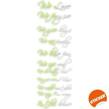 Luminescent Family Glow-In-The-Dark Stair Decal: Create an Enchanting Home Ambience - Decords