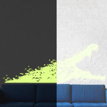 Load image into Gallery viewer, Luminescent Gator Night Light Wall Decal - Decords

