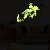 Luminescent Guardian Angel Wall Decal - Decords